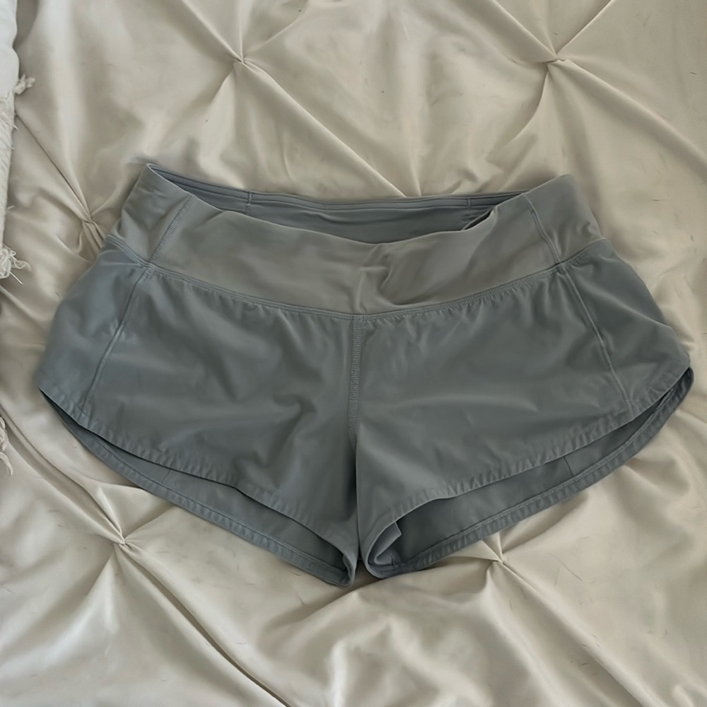 Lululemon Speed Up LR Shorts 2.5” Powder Blue